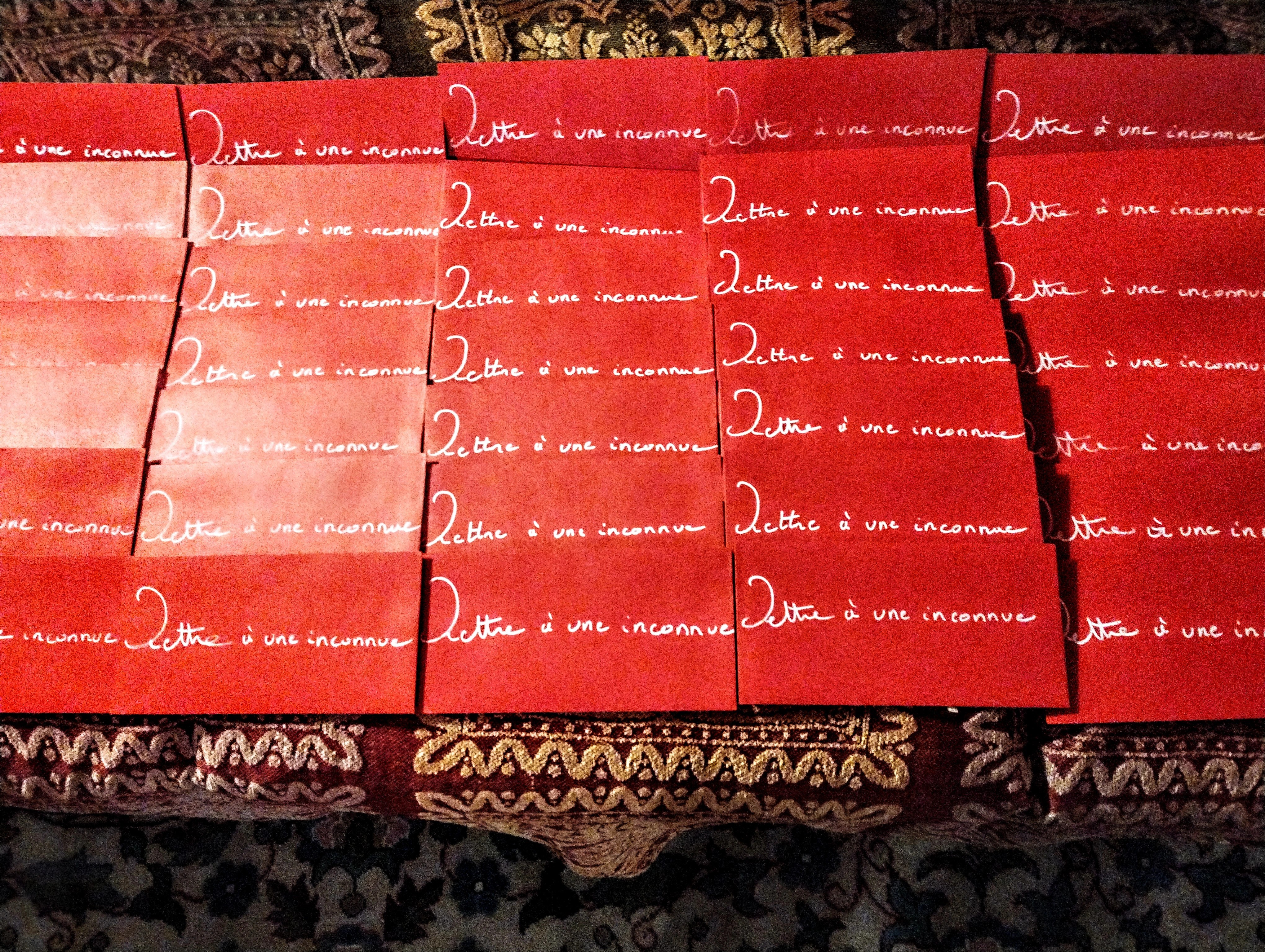 100 enveloppes rouges-