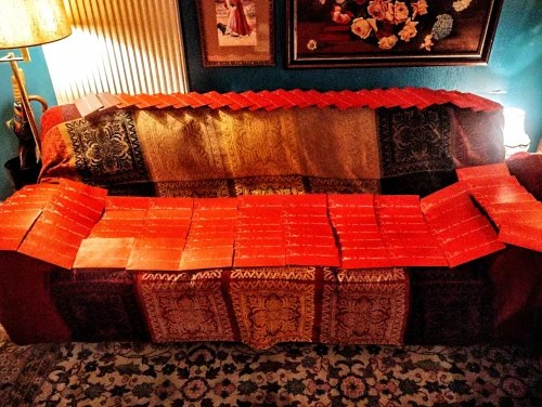 100 enveloppes rouges