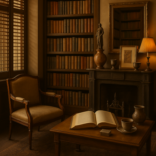 Librocubicularistie, tsundokuïsme, art & Minerve
