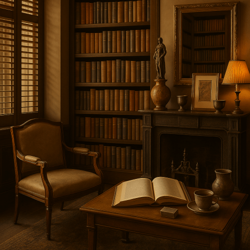 Librocubicularistie, tsundokuïsme, art &&nbsp;Minerve