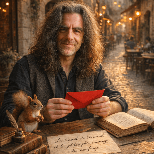 Le travail de l&rsquo;écureuil et la philosophie sauvage du&nbsp;naufragé